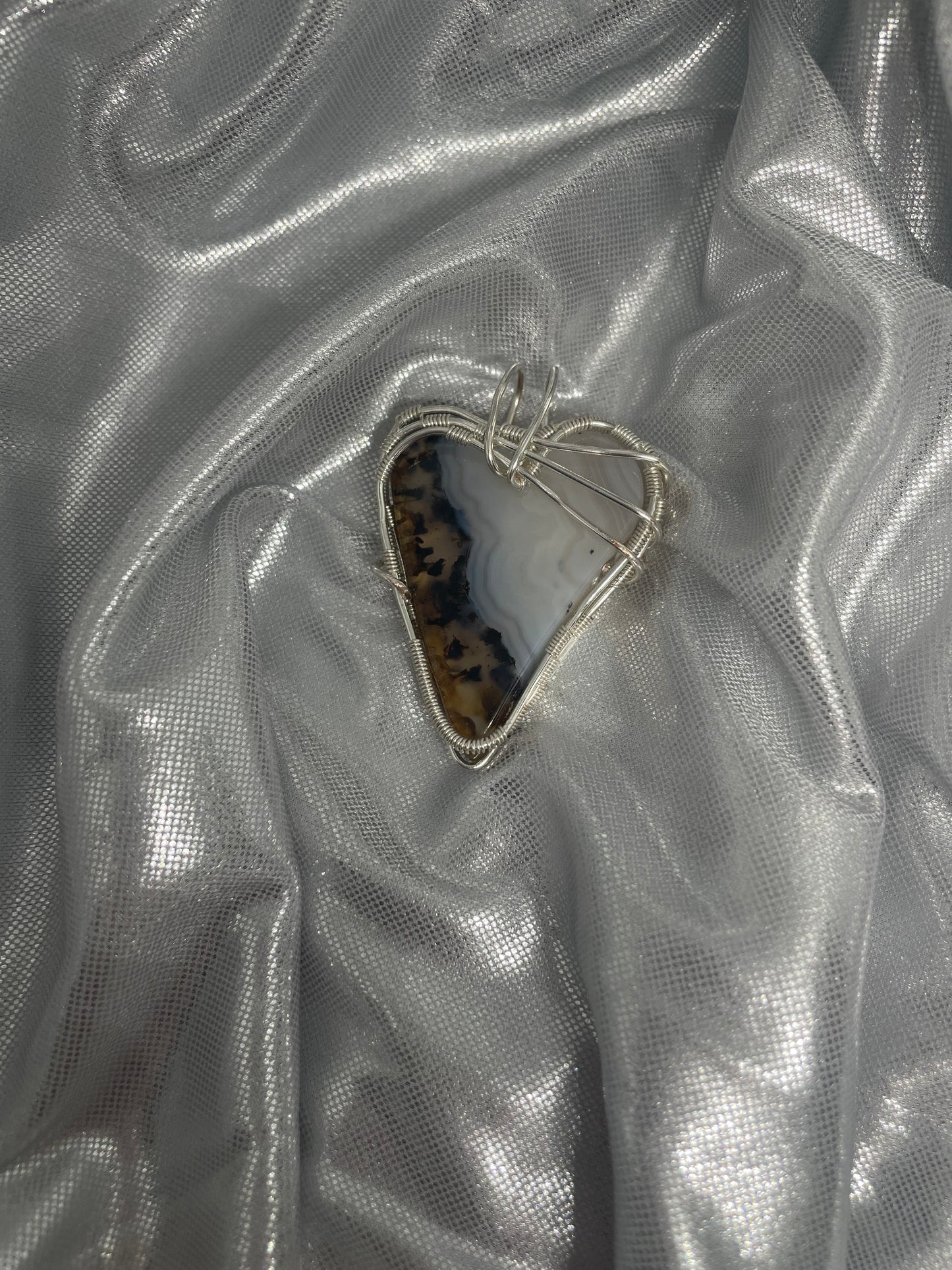 Montana Moss Agate Pendant