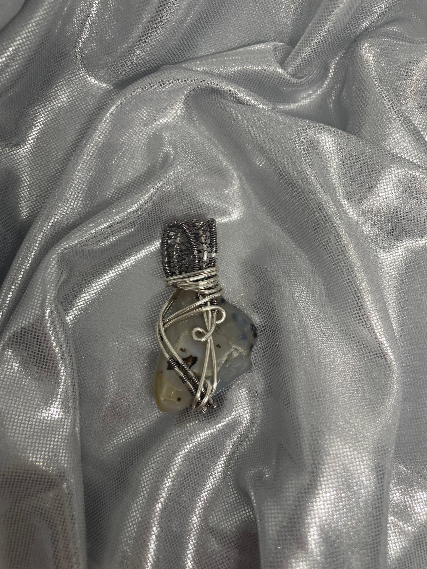 Montana Moss Agate Pendant