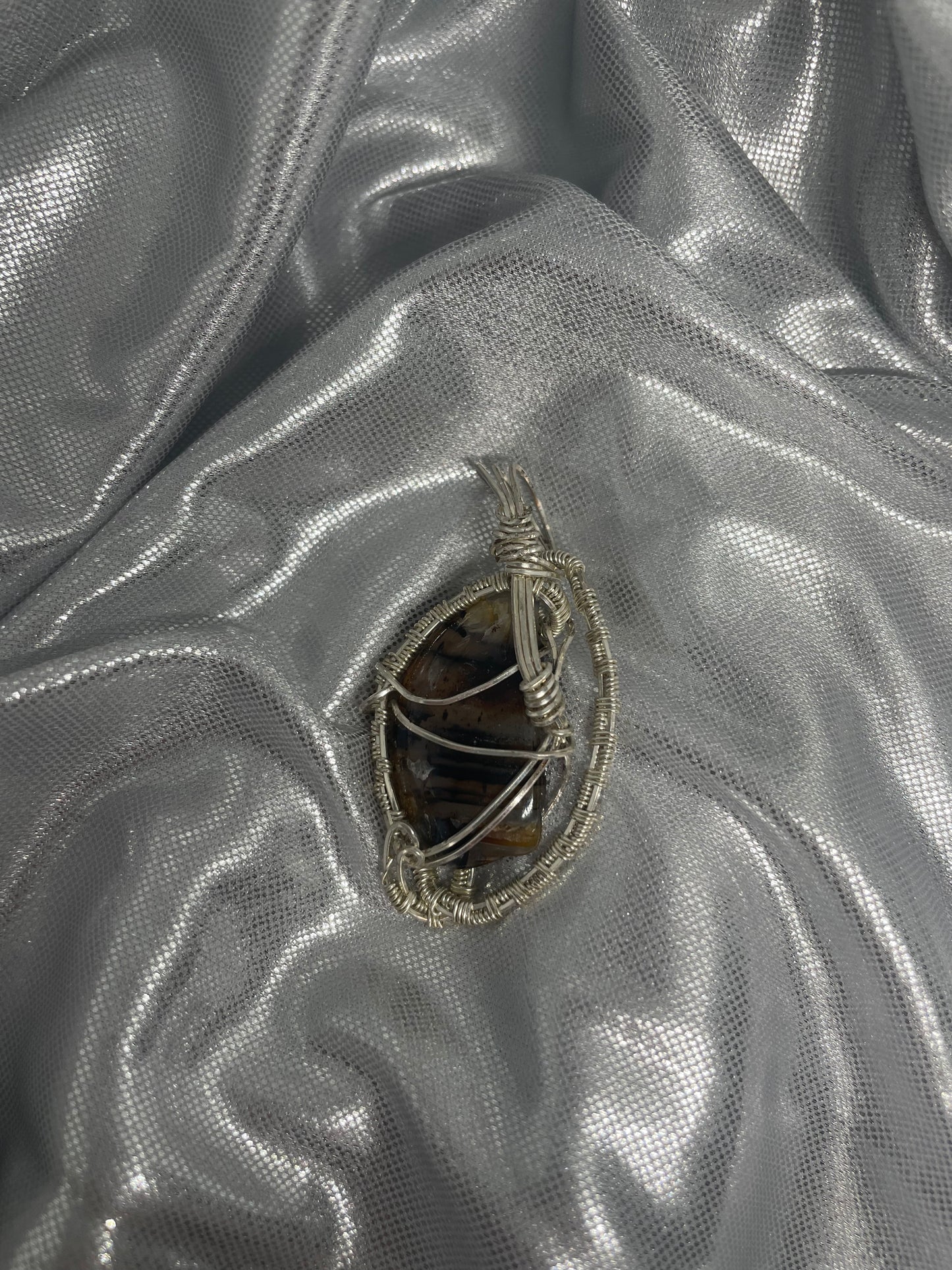 Montana Moss Agate Pendant