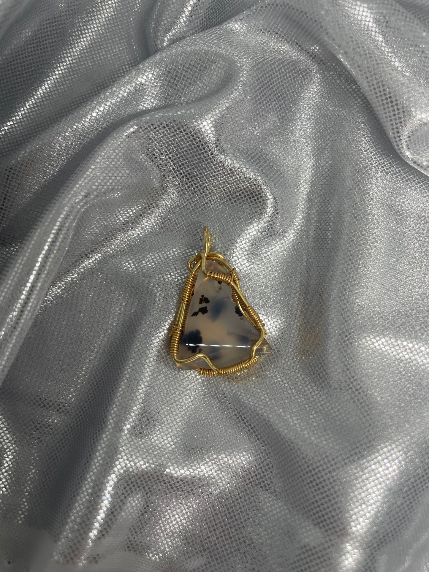 Montana Moss Agate Pendant