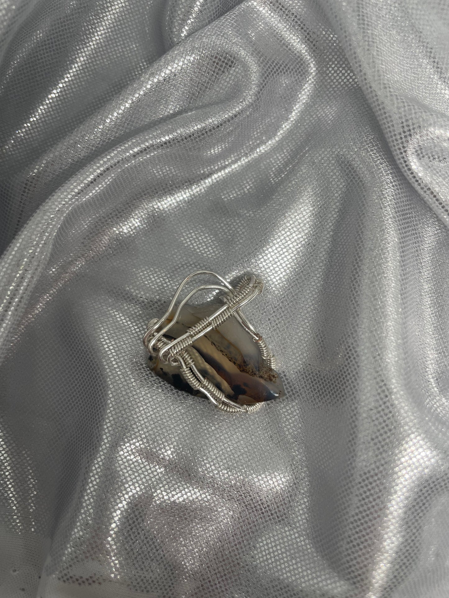 Montana Moss Agate Pendant